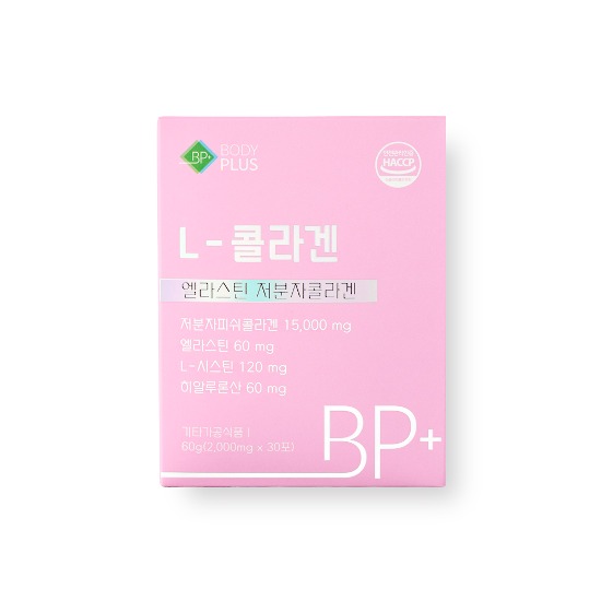 BP+ 바디플러스 엘라스틴 저분자 피쉬콜라겐 (2,000mg x 30포)